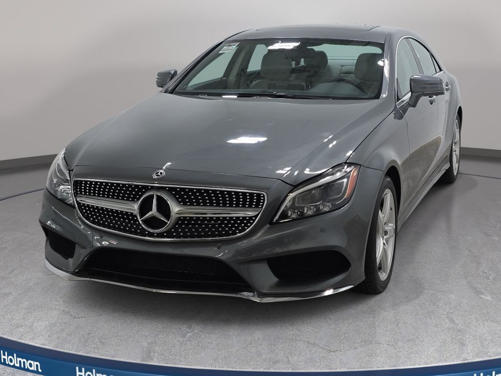 Silver 2017 Mercedes-Benz CLS Sedan All-Wheel Drive 9-Speed Automatic