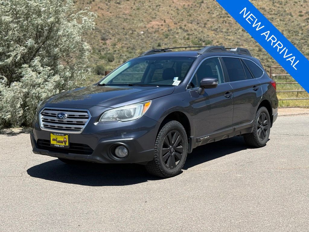Carbide Gray Metallic 2016 Subaru Outback Wagon All-Wheel Drive Continuously Variable Transmission