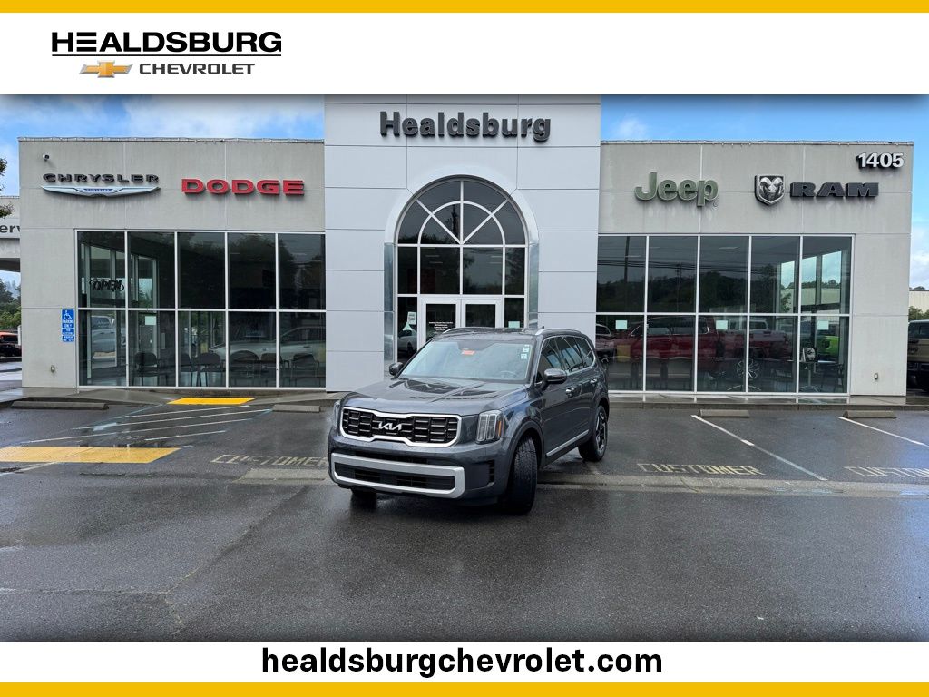 Gravity Gray 2024 Kia Telluride S AWD SUV / Crossover All-Wheel Drive 8-Speed Automatic