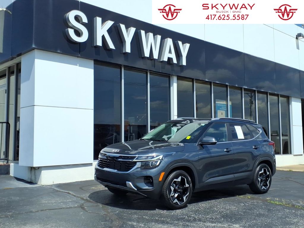 Gravity Gray 2024 Kia Seltos SUV / Crossover All-Wheel Drive Automatic