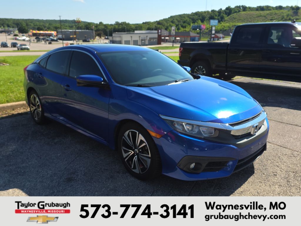  2016 Honda Civic Sedan Front-Wheel Drive Continuously Variable Transmission