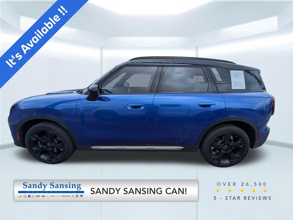 Blazing Blue 2025 MINI Countryman Cooper S ALL4 SUV / Crossover All-Wheel Drive 7-Speed Automatic