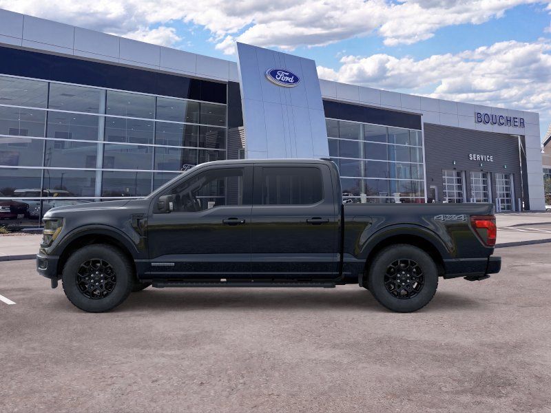 New 2026 Agate Black Metallic Ford XLT image 3