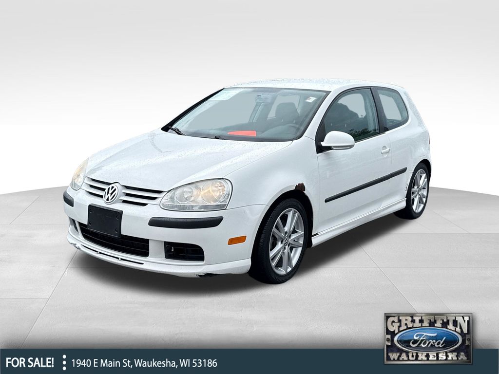 Candy White 2008 Volkswagen Rabbit Hatchback 6-Speed Automatic