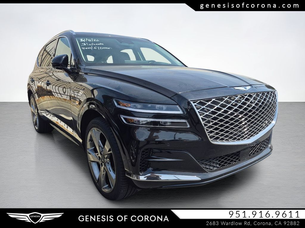 Black 2022 Genesis GV80 3.5T Prestige AWD SUV / Crossover 8-Speed Automatic