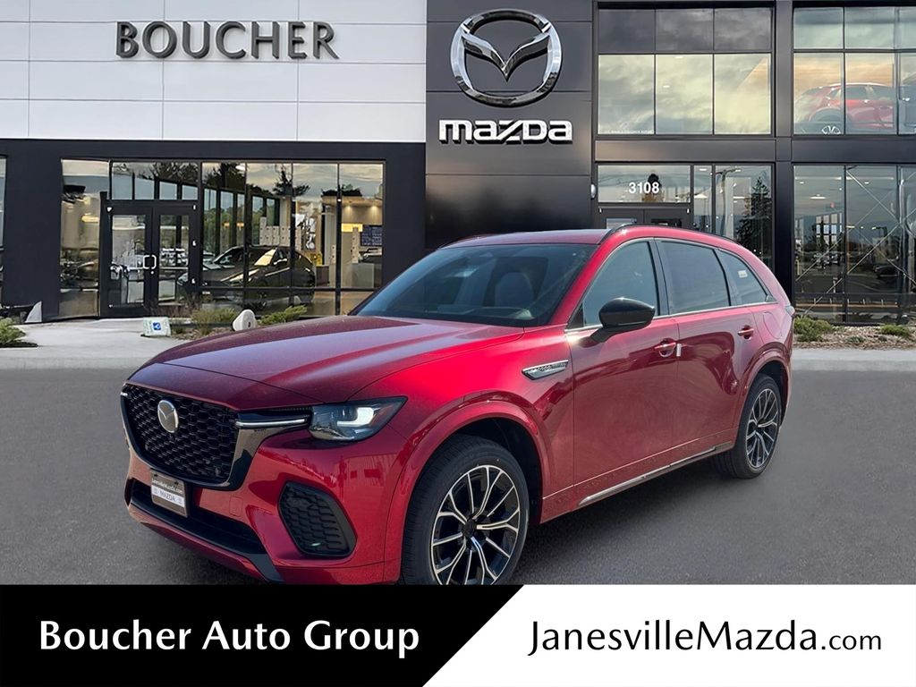 Soul Red Crystal Metallic 2026 Mazda CX-70 3.3 Turbo S Premium AWD SUV / Crossover All-Wheel Drive 8-Speed Automatic