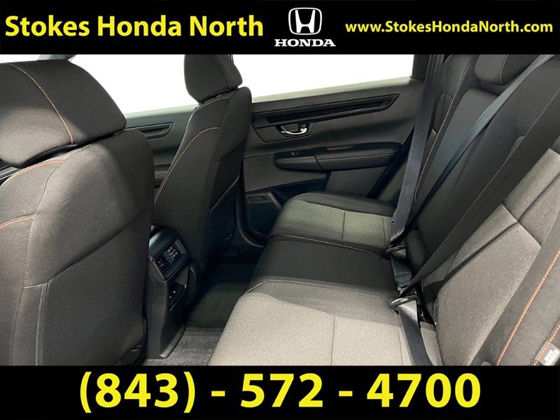 2025 Honda CR-V Hybrid Sport White at Stokes Honda North