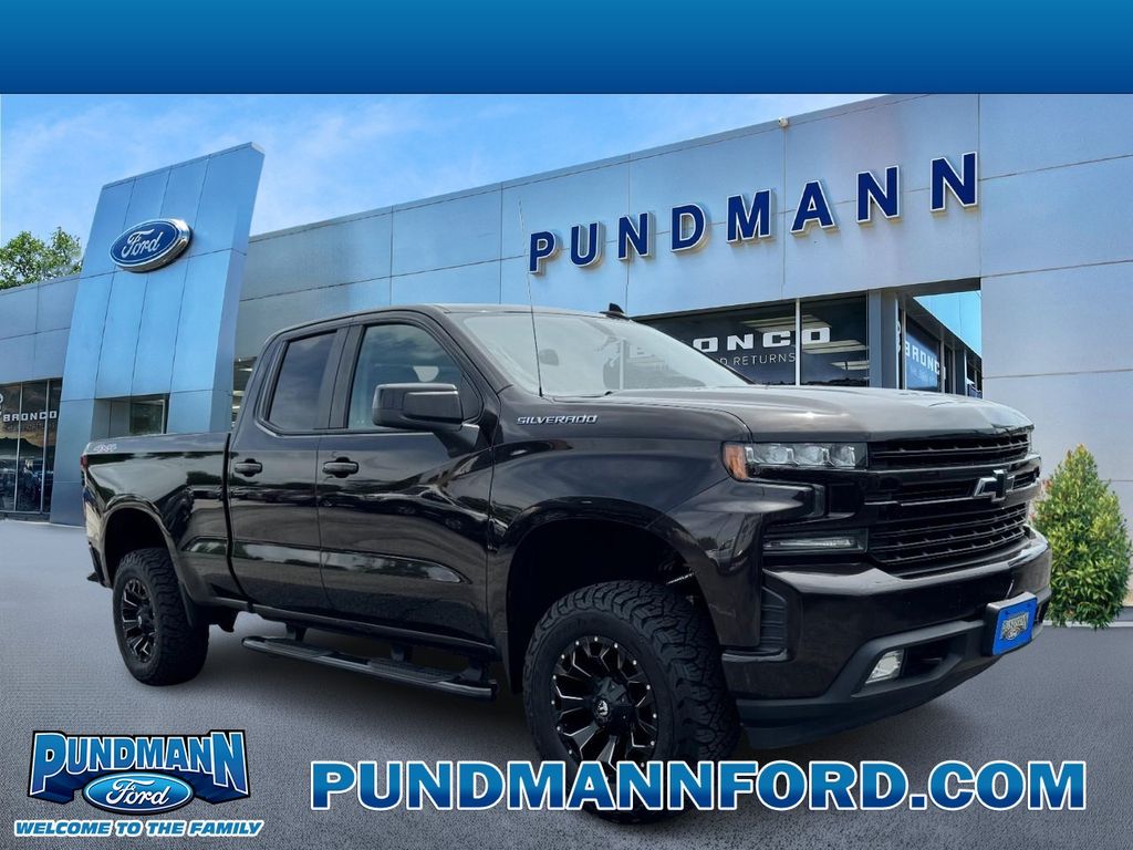 Brown Metallic 2019 Chevrolet Silverado 1500 Pickup Truck Four-Wheel Drive 8-Speed Automatic