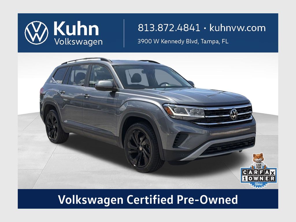 Platinum Gray Metallic 2023 Volkswagen Atlas SUV / Crossover Front-Wheel Drive 8-Speed Automatic