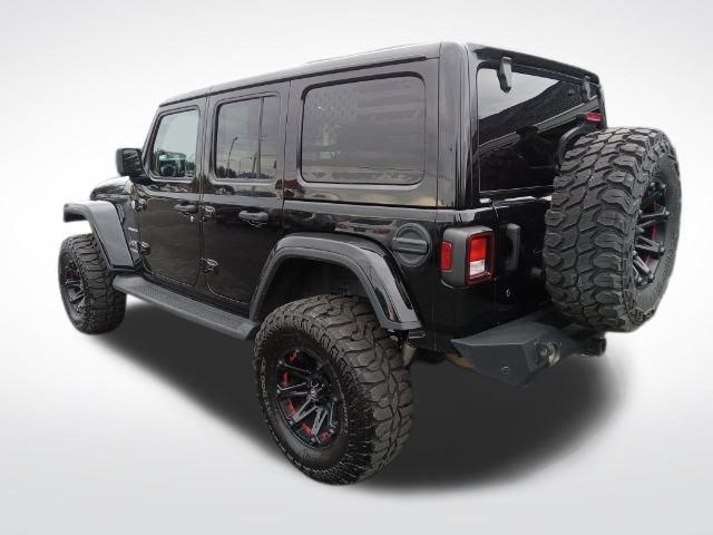 2020 Black Clearcoat Jeep Wrangler Unlimited Unlimited Sahara 4X4 SUV