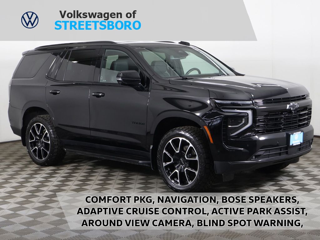 Black 2025 Chevrolet Tahoe SUV / Crossover Four-Wheel Drive