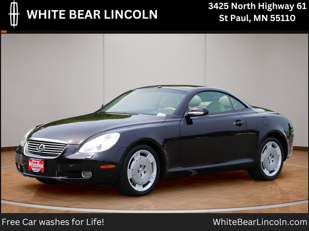 Purple 2002 Lexus SC Convertible Rear-Wheel Drive 5-Speed Automatic Overdrive