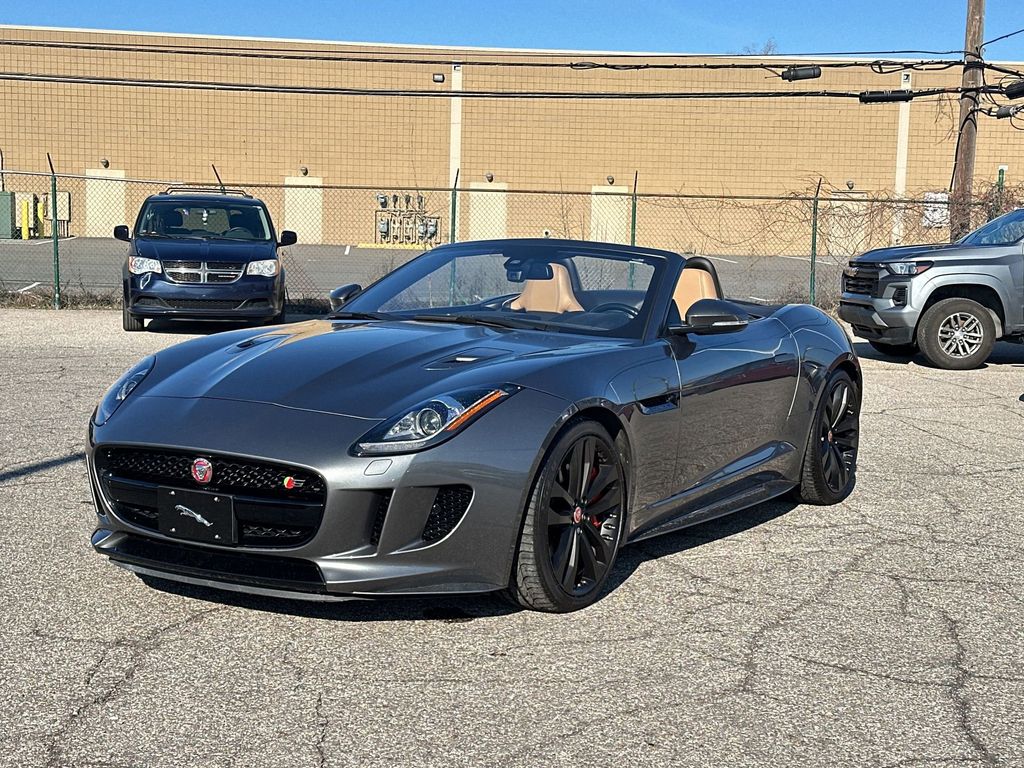 Ammonite Gray Metallic 2017 Jaguar F-TYPE S Convertible AWD Convertible All-Wheel Drive 8-Speed Automatic