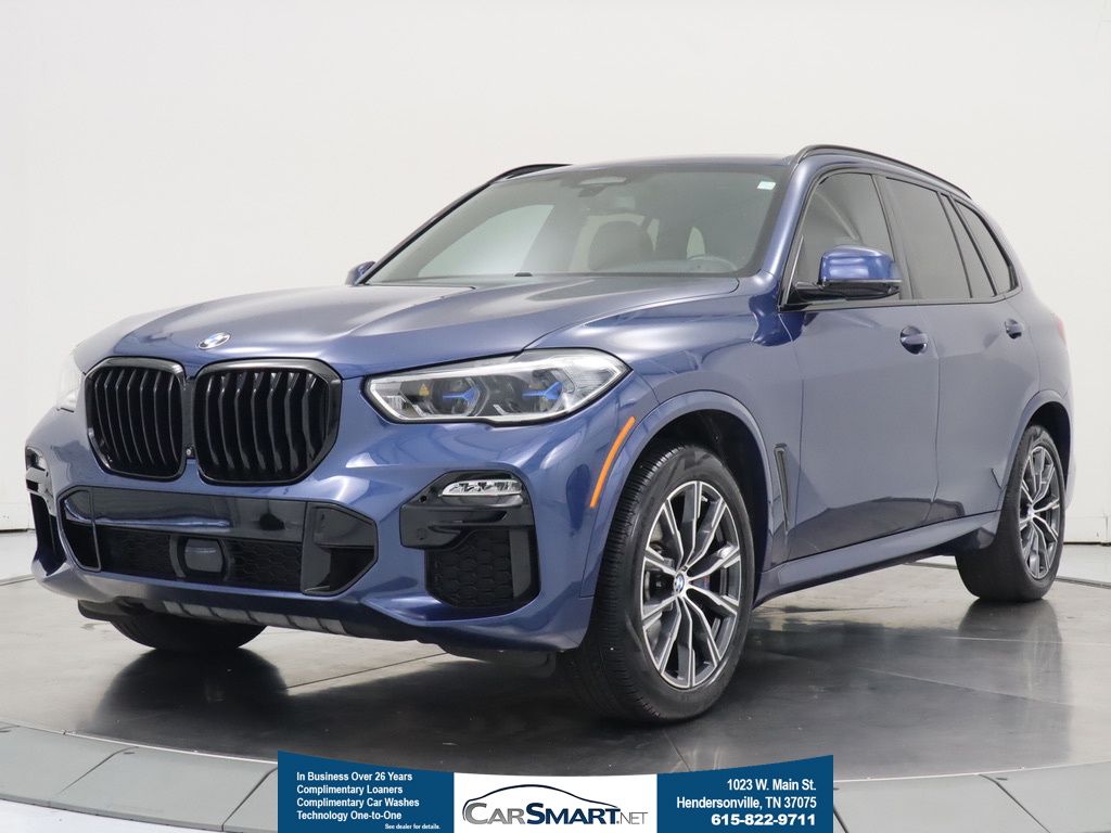 Phytonic Blue Metallic 2020 BMW X5 xDrive40i AWD SUV / Crossover All-Wheel Drive 8-Speed Automatic