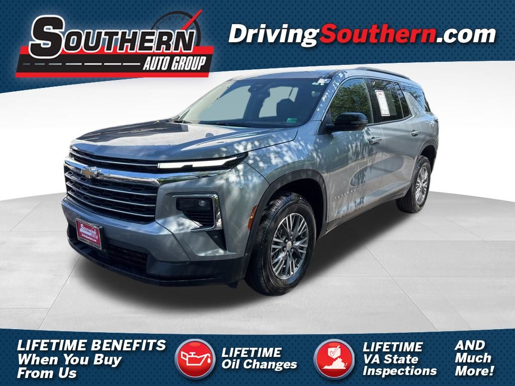 Sterling Gray Metallic 2026 Chevrolet Traverse SUV / Crossover Four-Wheel Drive 8-Speed Automatic