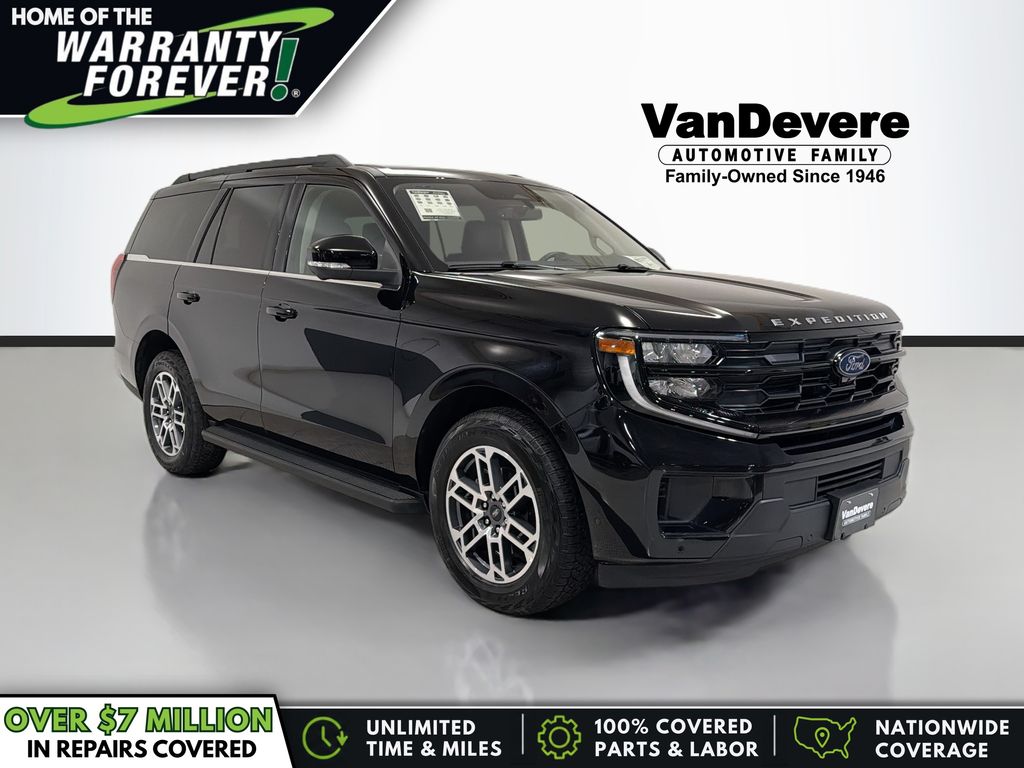 Black Metallic 2025 Ford Expedition SUV / Crossover Four-Wheel Drive Automatic
