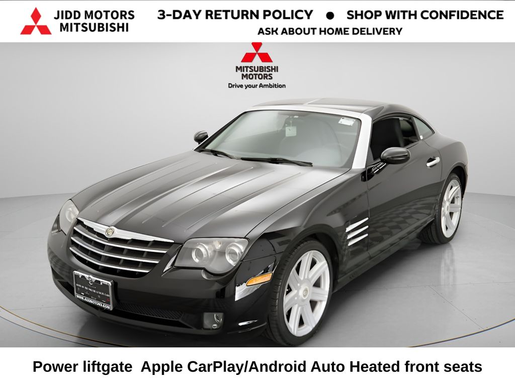 Black Clearcoat/Black Cloth Top 2005 Chrysler Crossfire Limited Roadster RWD Convertible Rear-Wheel Drive 5-Speed Automatic