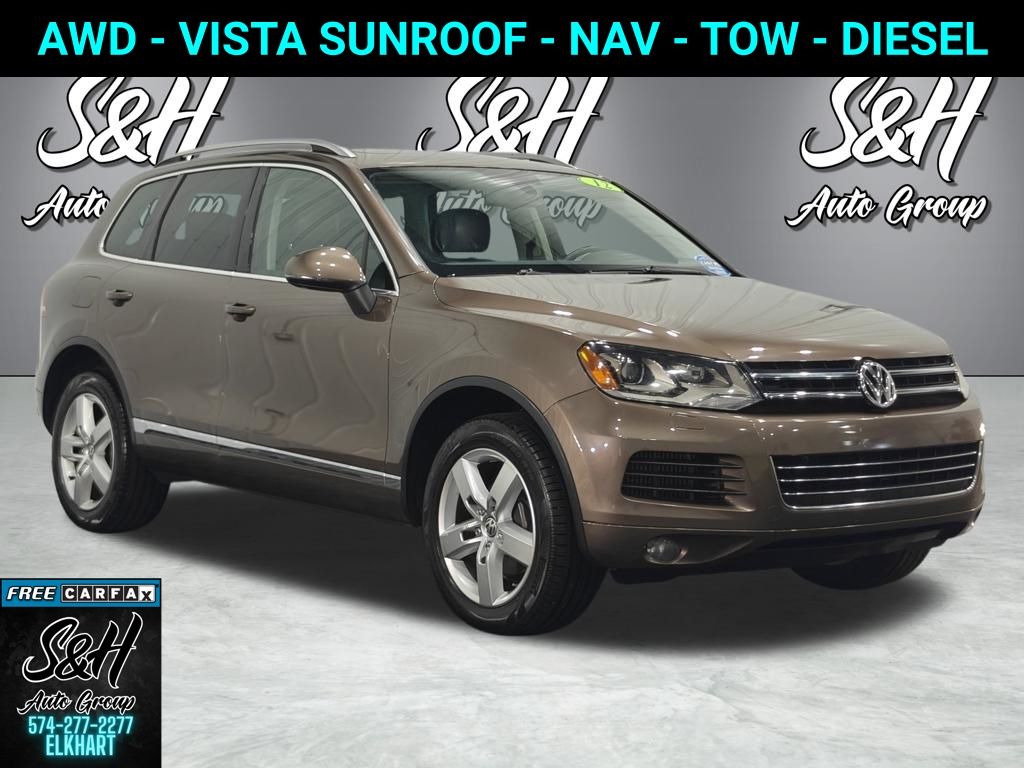 Brown 2012 Volkswagen Touareg SUV / Crossover 8-Speed Automatic