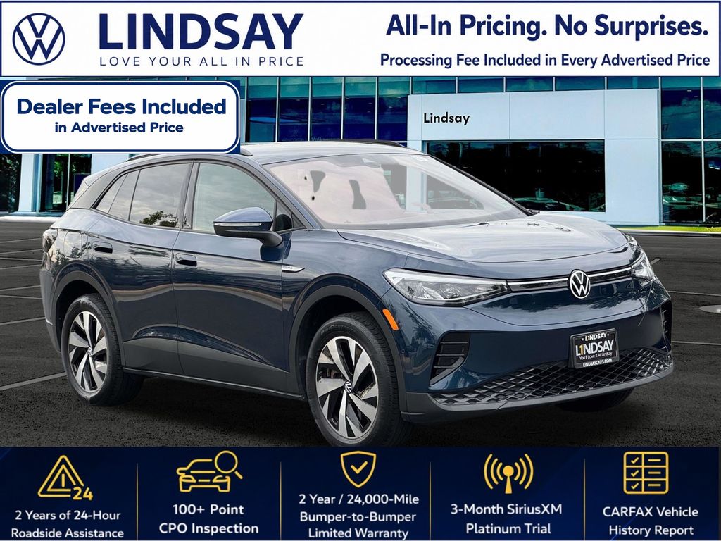 Tourmaline Blue Metallic 2023 Volkswagen ID.4 SUV / Crossover All-Wheel Drive Automatic