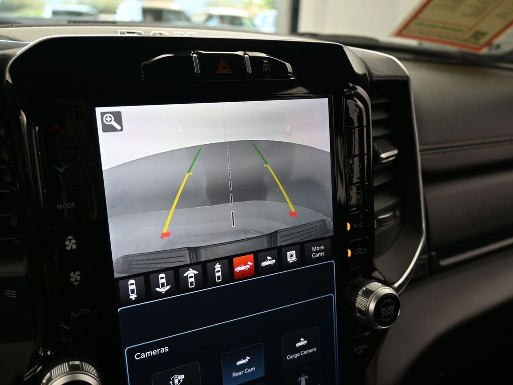 Used 2024 Diamond Black Crystal Pearlcoat Ram Laramie image 28