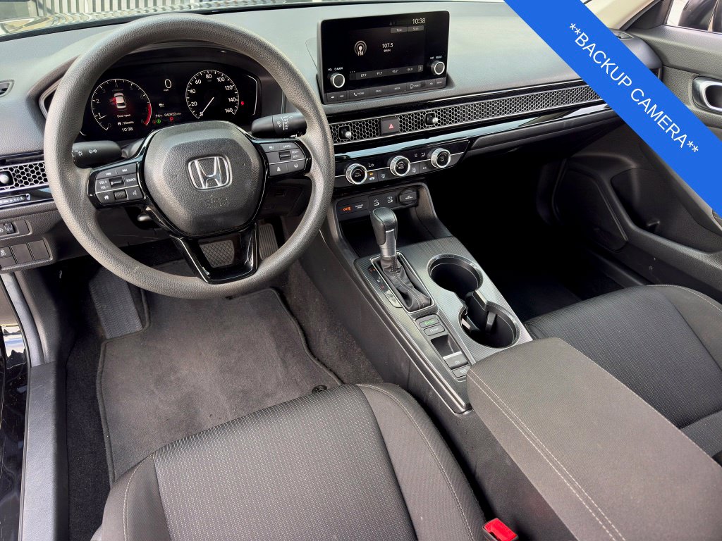 2025 Honda Civic LX Black at Baytown Hyundai