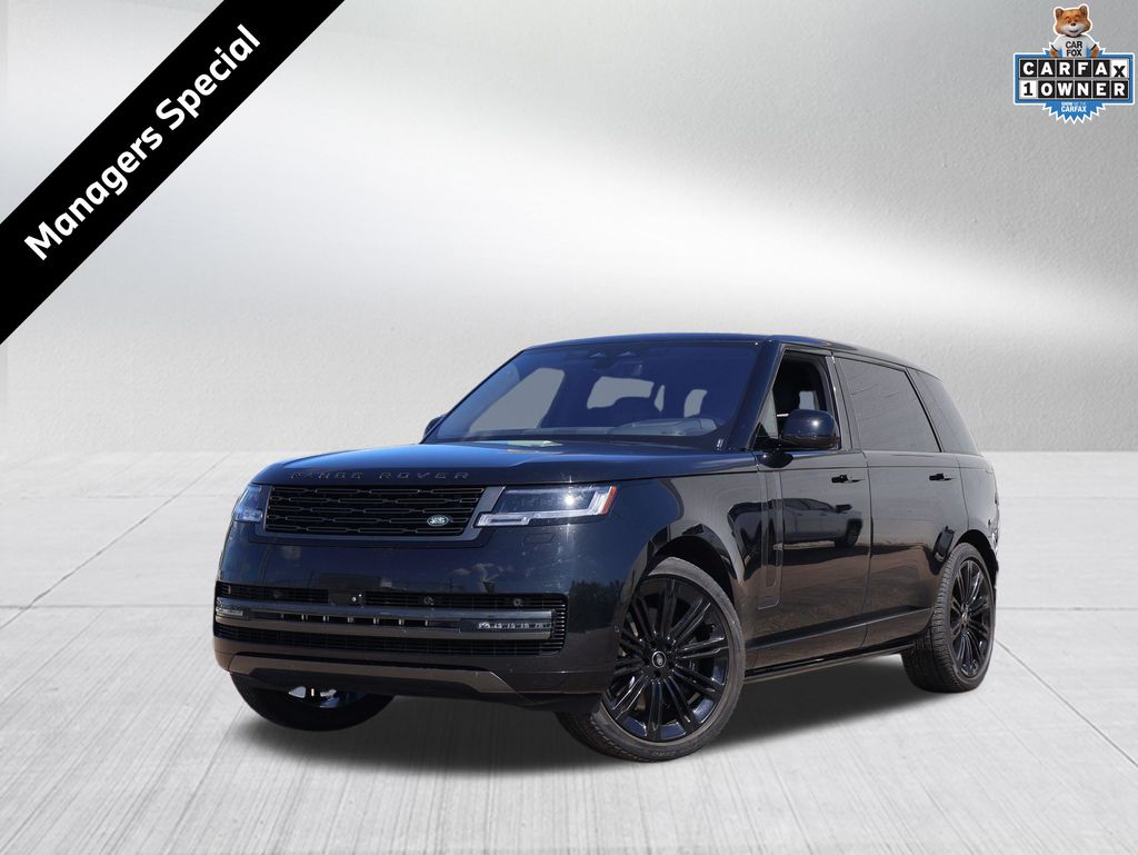 Santorini Black Metallic 2023 Land Rover Range Rover SUV / Crossover All-Wheel Drive 8-Speed Automatic