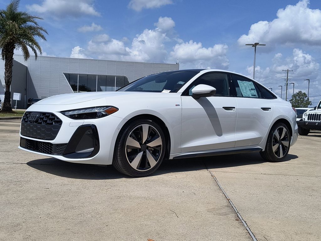 Glacier White Metallic 2026 Audi A5 quattro Premium Plus Sedan Sedan All-Wheel Drive 7-Speed Automatic