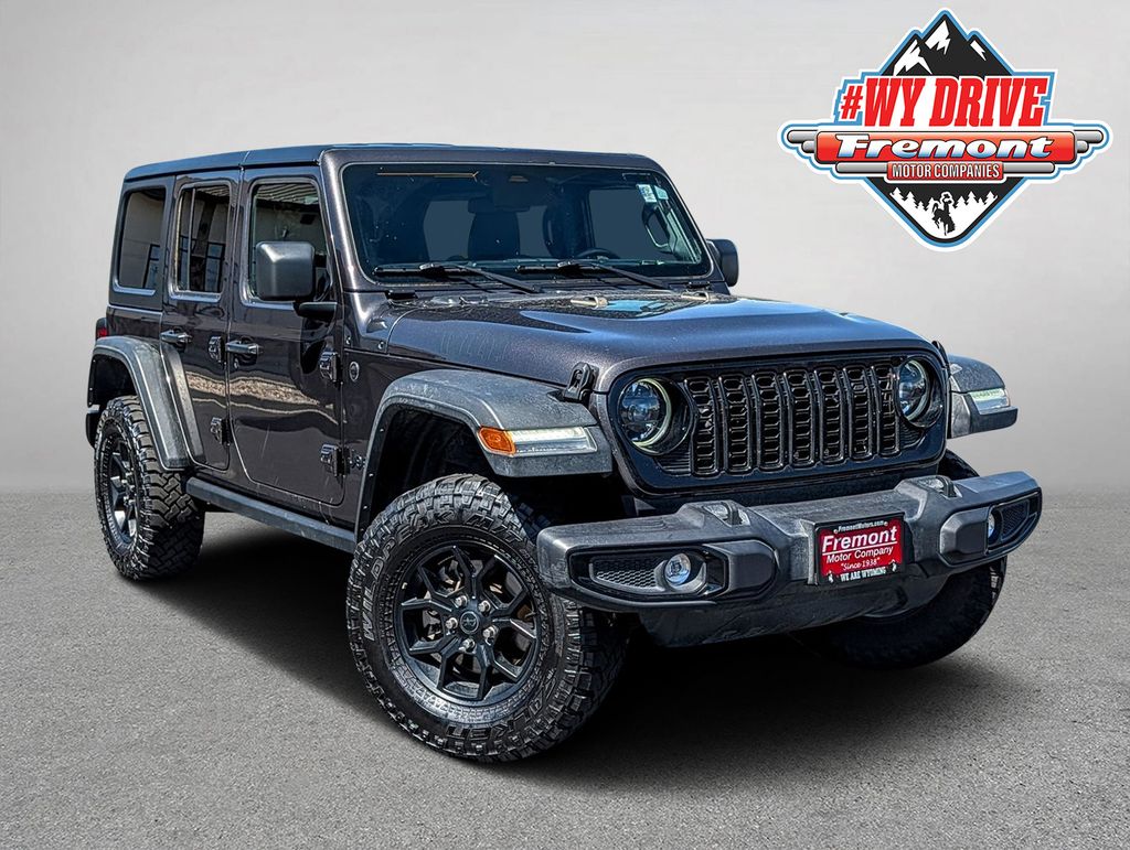  2025 Jeep Wrangler Willys 4-Door 4WD   