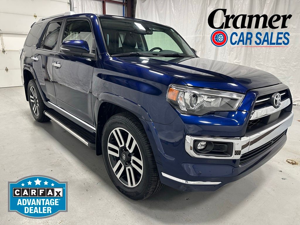 Nautical Blue Metallic 2022 Toyota 4Runner SUV / Crossover All-Wheel Drive 5-Speed Automatic