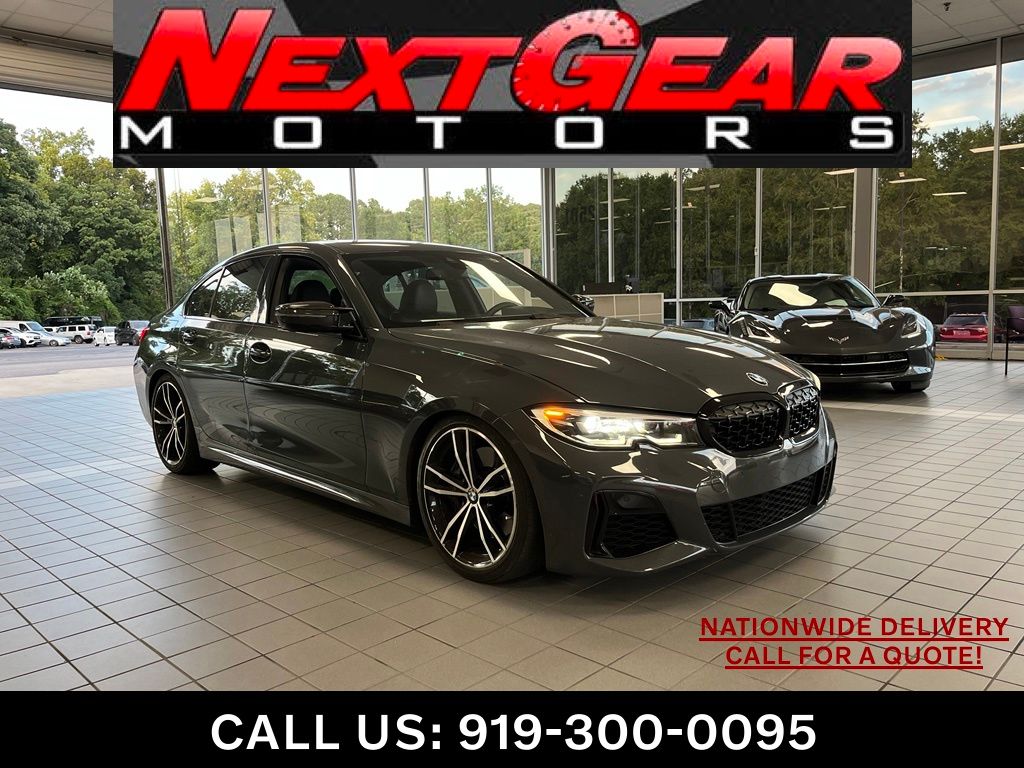 Dravit Gray Metallic 2020 BMW 3 Series Sedan Rear-Wheel Drive 8-Speed Automatic
