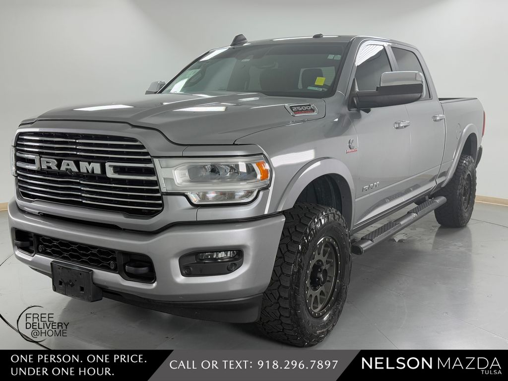 Billet Silver Metallic Clearcoat 2020 RAM 2500 Laramie Crew Cab 4WD Pickup Truck Four-Wheel Drive 6-Speed Automatic