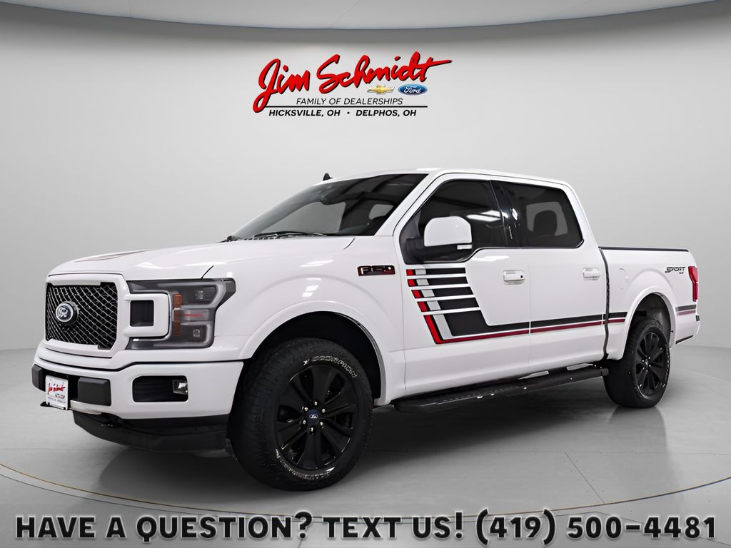 Oxford White 2019 Ford F-150 Pickup Truck Four-Wheel Drive Automatic