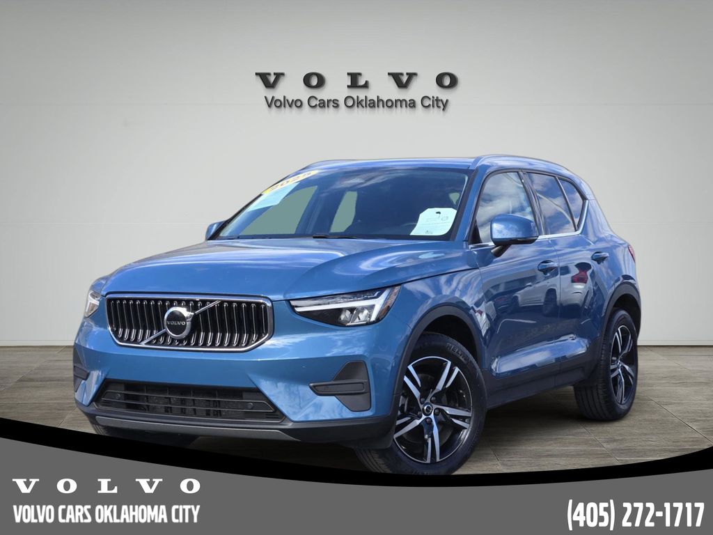 Fjord Blue Metallic 2025 Volvo XC40 B5 Core Bright Theme AWD SUV / Crossover All-Wheel Drive Automatic
