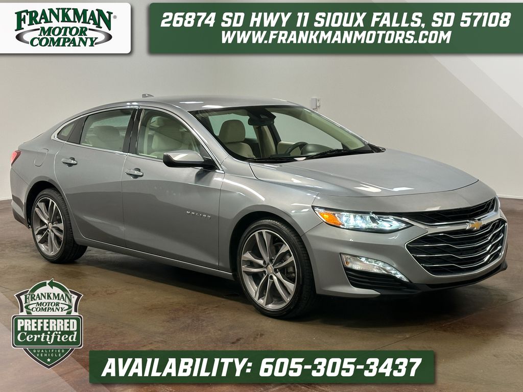 Sterling Gray Metallic 2024 Chevrolet Malibu Sedan Front-Wheel Drive Continuously Variable Transmission