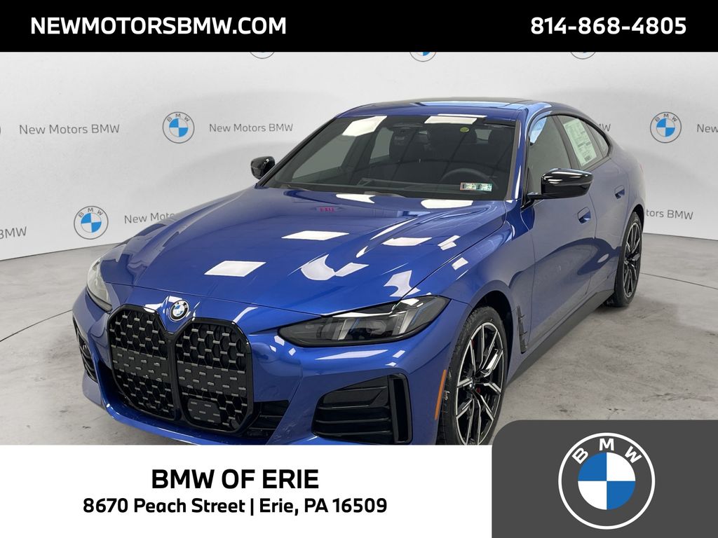 Portimao Blue Metallic 2026 BMW 4 Series Sedan All-Wheel Drive 8-Speed Automatic