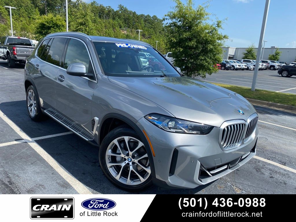 Skyscraper Gray Metallic 2024 BMW X5 SUV / Crossover All-Wheel Drive 8-Speed Automatic