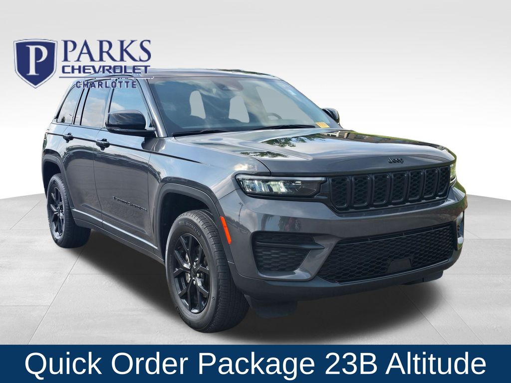 Gray Metallic 2024 Jeep Grand Cherokee SUV / Crossover Four-Wheel Drive 8-Speed Automatic