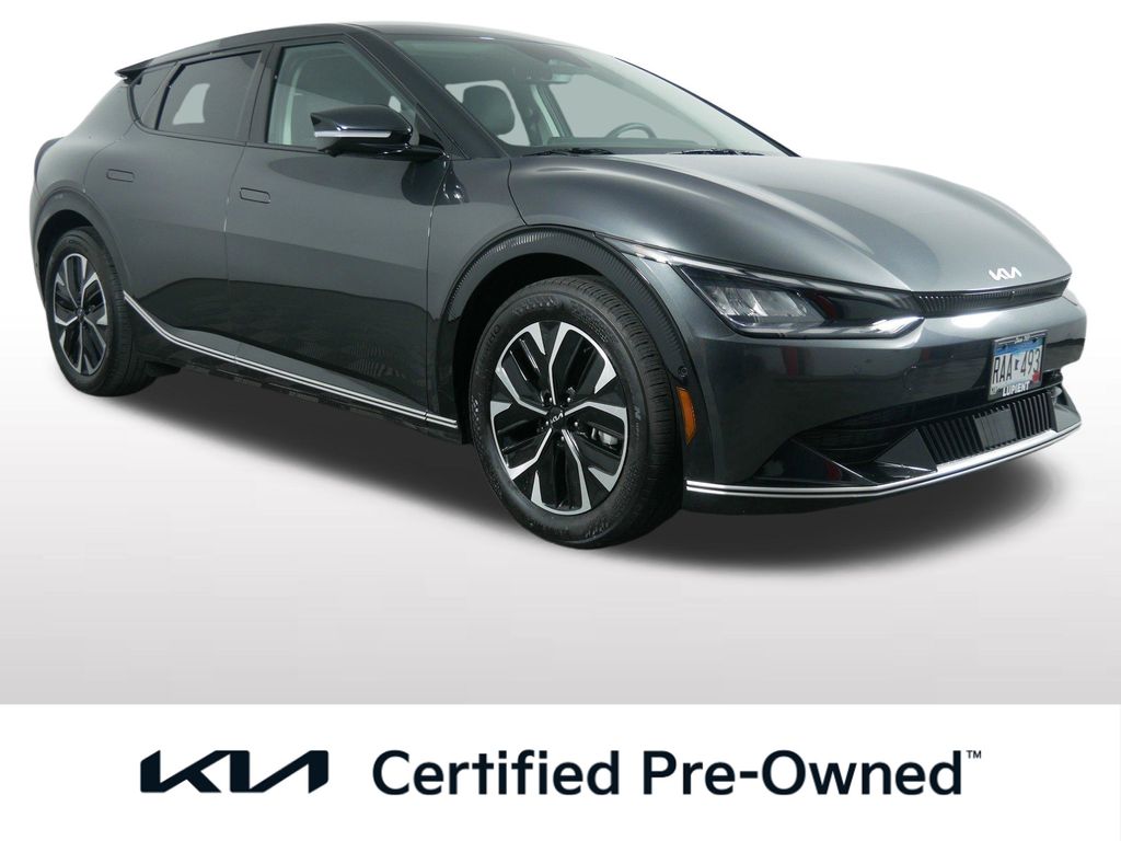 Interstellar Gray 2024 Kia EV6 Wind AWD SUV / Crossover All-Wheel Drive 1-Speed Automatic