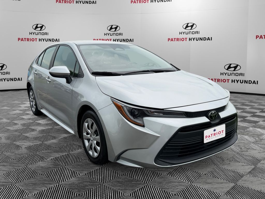 Classic Silver Metallic 2024 Toyota Corolla Sedan Front-Wheel Drive Continuously Variable Transmission