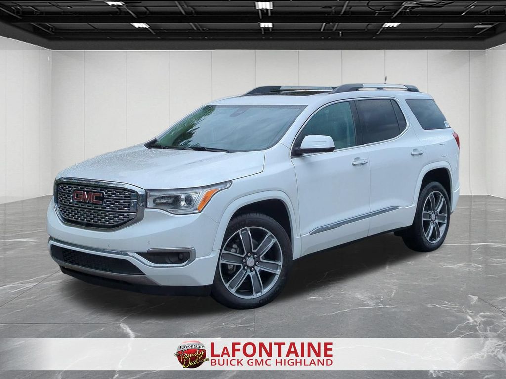 White Frost 2017 GMC Acadia SUV / Crossover Four-Wheel Drive 6-Speed Automatic
