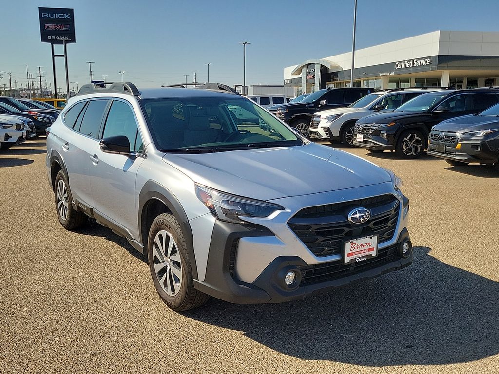2025 Subaru Outback Premium Silver at Brown Buick GMC