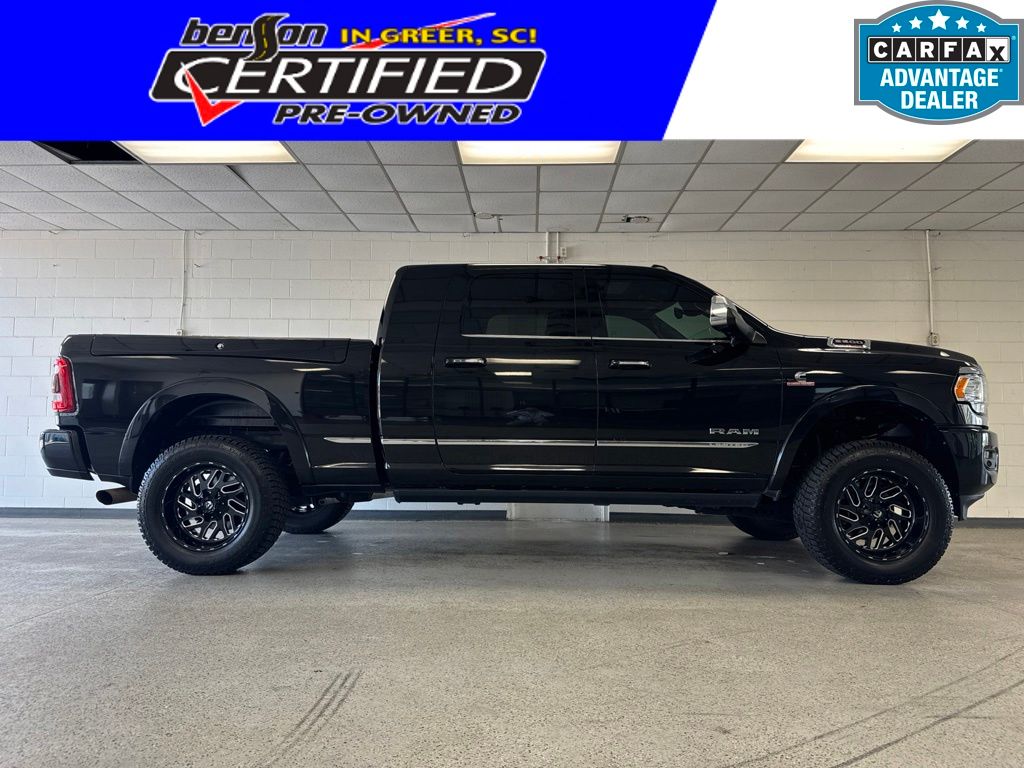 Diamond Black 2020 RAM 2500 Limited Mega Cab 4WD Pickup Truck Four-Wheel Drive 6-Speed Automatic