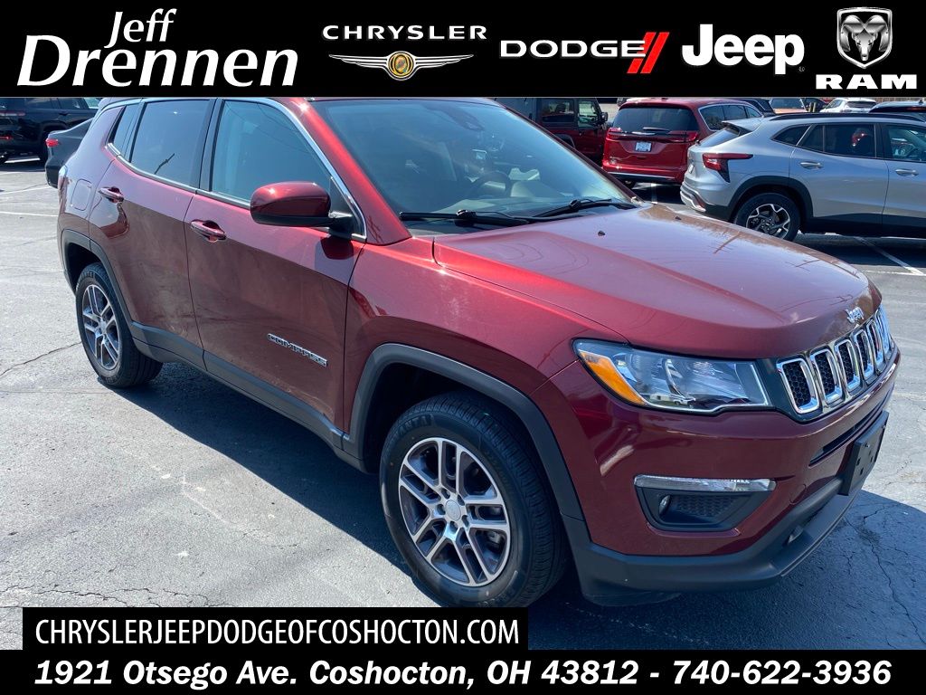 Velvet Red Pearlcoat 2020 Jeep Compass Latitude 4WD SUV / Crossover Four-Wheel Drive 9-Speed Automatic