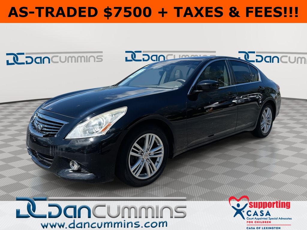Black Obsidian 2013 INFINITI G37 Journey Sedan RWD Sedan Rear-Wheel Drive 7-Speed Automatic