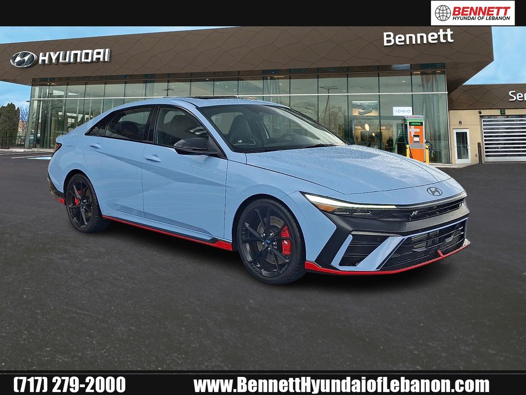 new 2026 Hyundai Elantra N car, priced at $37,655