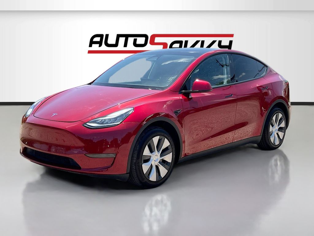 2024 Tesla Model Y Long Range Red at Ultimate Motorsports
