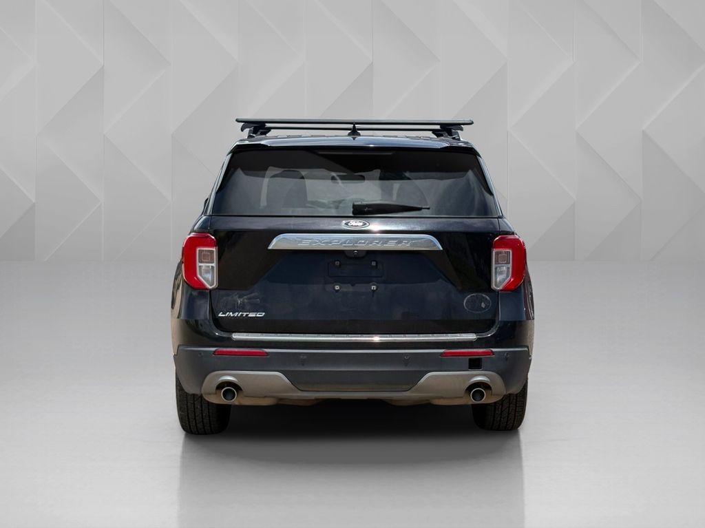 2021 Ford Explorer Limited Black at Cook Ford