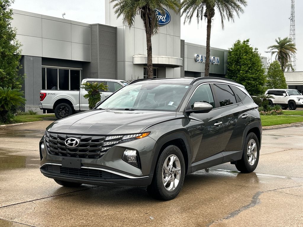Amazon Gray 2023 Hyundai Tucson SUV / Crossover Front-Wheel Drive 8-Speed Automatic