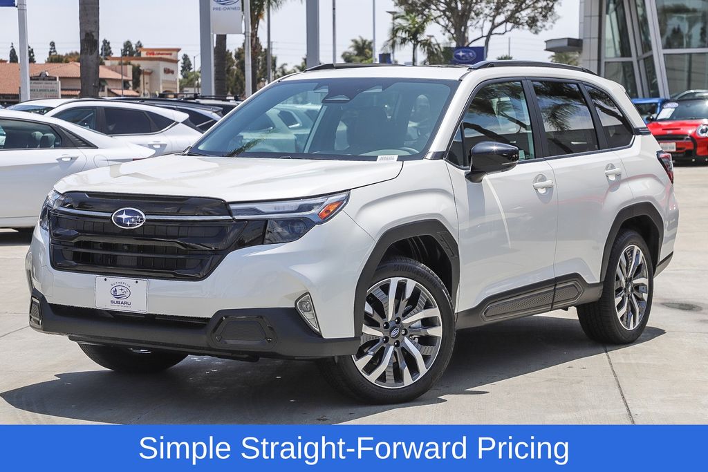 White Pearl 2026 Subaru Forester SUV / Crossover All-Wheel Drive Continuously Variable Transmission