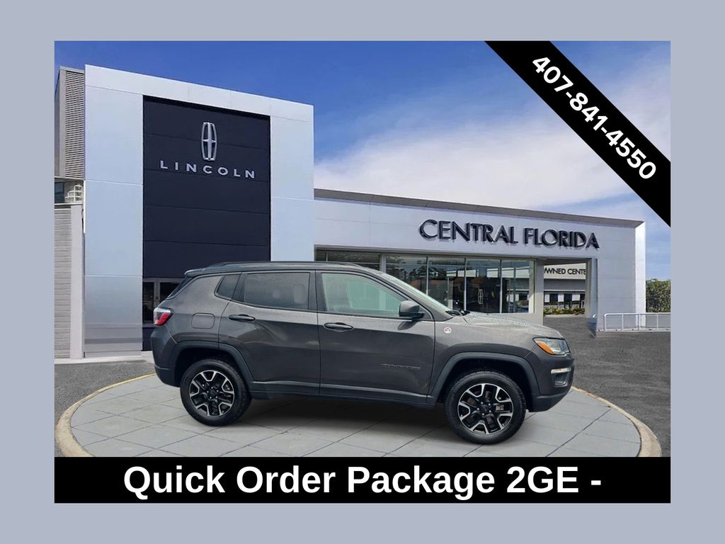 Crystal Metallic 2020 Jeep Compass SUV / Crossover Four-Wheel Drive 9-Speed Automatic